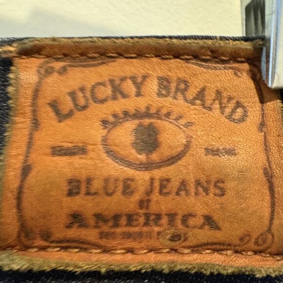 Lucky Brand Jeans Women 28 Size 6 Dark Wash Sofia Skinny Stretch‎ Denim Selvedge - Picture 9 of 16